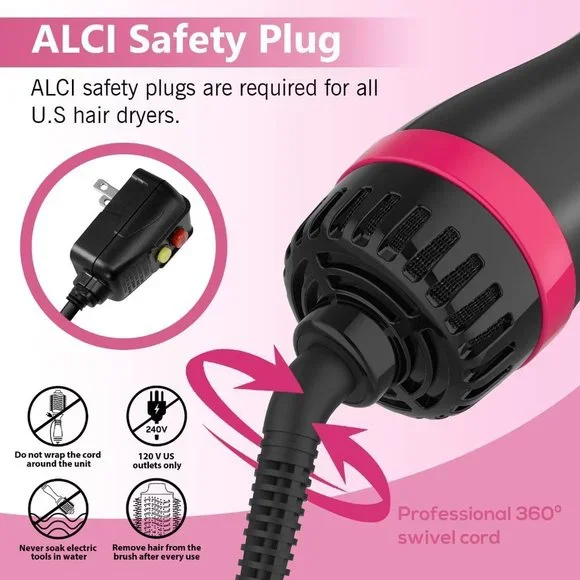 New Hair Dryer and Hot Air Brush - Picture 3 of 7